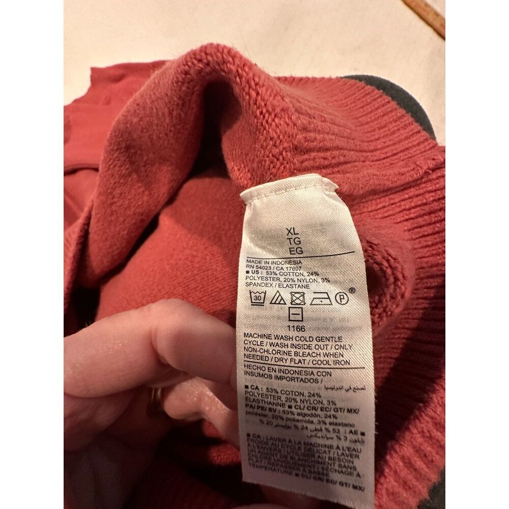 Old Navy Sosoft V-Neck Sweater Rust Pink Size XL - Picture 6 of 6